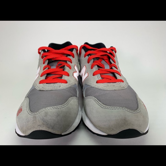 New Balance Men MRT580SR Mecha (gray/red) Size 11 - Picture 9 of 11